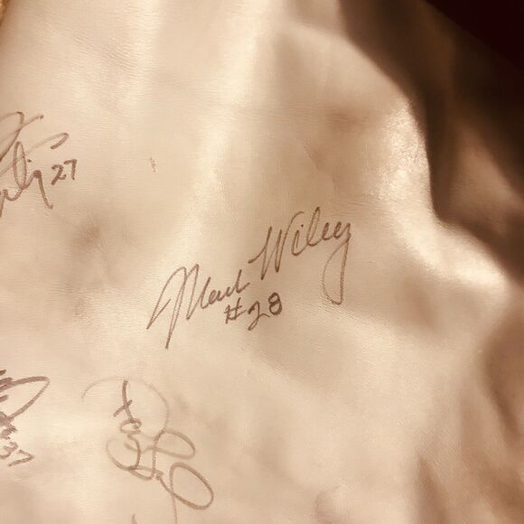 Vintage 1998 Autographed Blue Cleveland Indians Varsity Jacket-Game Worn - Picture 5 of 8